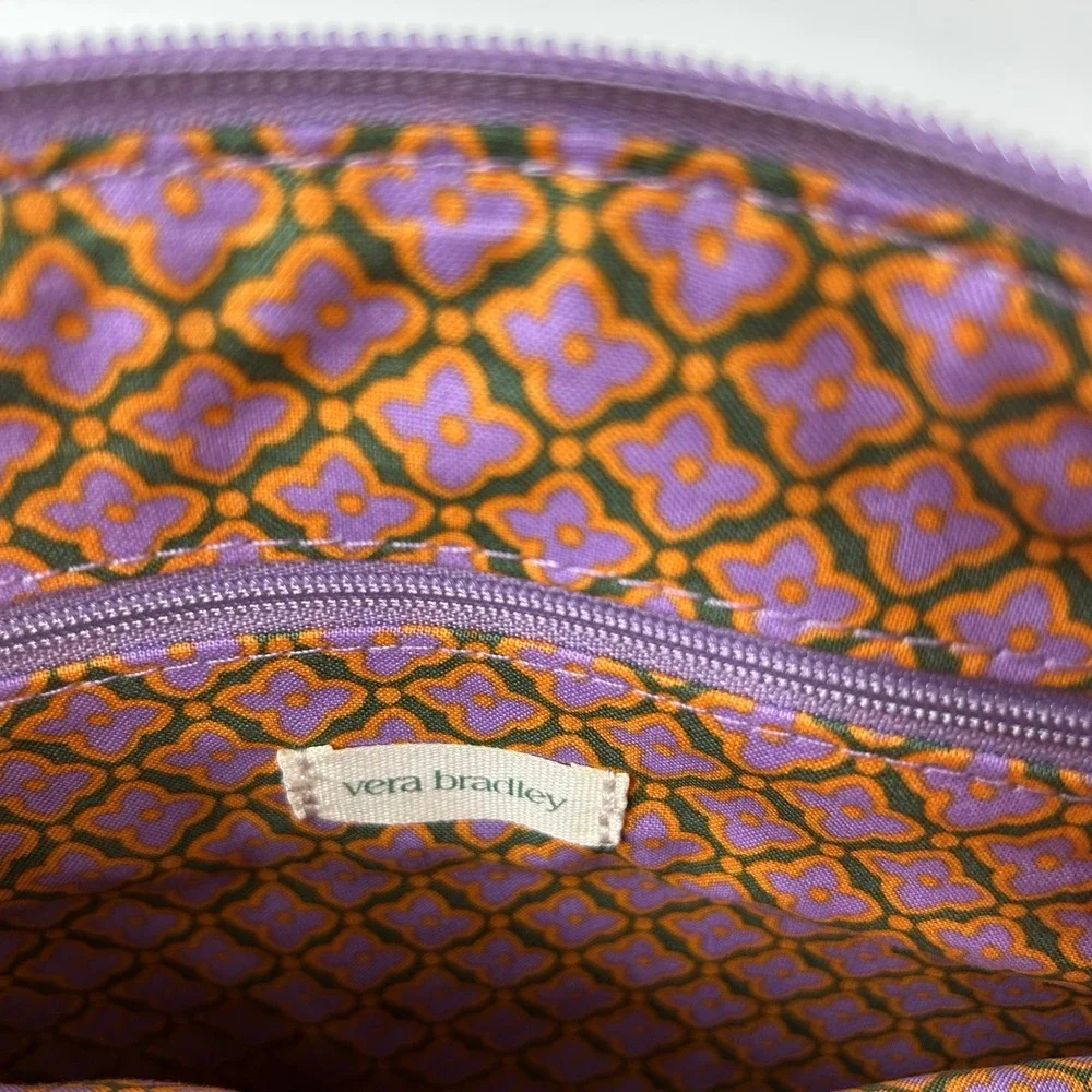 NEW Vera Bradley Original Hipster‎ Crossbody Bag Purple Rhapsody Quilted Purse